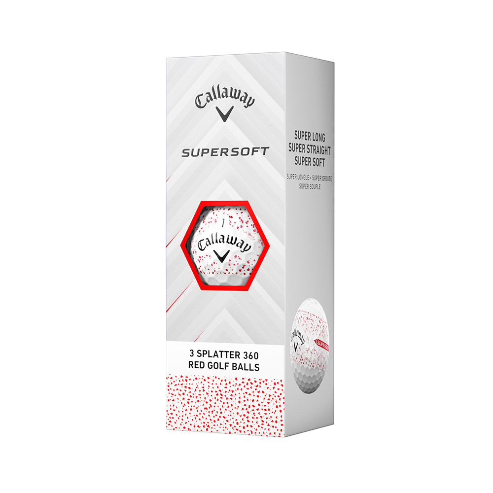Callaway Supersoft Splatter Golf Balls - Maple Hill Golf